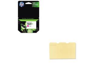 Shoplet Best Value Kit - HP 564XL (HEWCB324WN) and Universal File Folders (UN... Shoplet Best Value Kit - HP 564XL (HEWCB324WN) and Universal File Folders (UN...