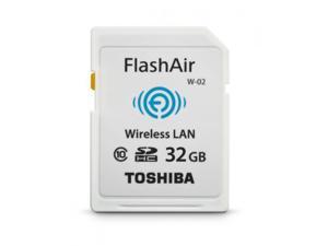 32GB Toshiba FlashAir Wi-Fi LAN W-02 SDHC CL10 memory card 32GB Toshiba FlashAir Wi-Fi LAN W-02 SDHC CL10 memory card