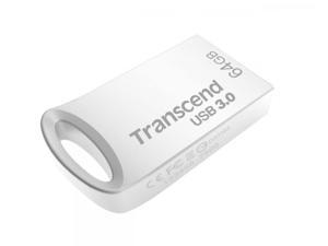 64GB Transcend JetFlash 710S Silver Metallic USB3.0 Flash Drive 64GB Transcend JetFlash 710S Silver Metallic USB3.0 Flash Drive