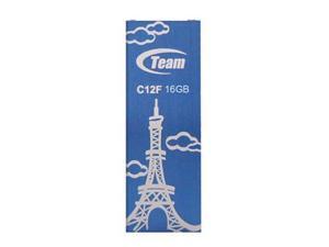 16GB Team C12F Bookmark USB2.0 Flash Drive (Eiffel Tower) Blue 16GB Team C12F Bookmark USB2.0 Flash Drive (Eiffel Tower) Blue