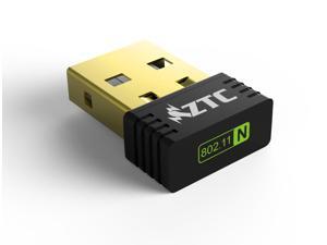 ZTC Nano Wireless USB WiFi Adapter IEEE 802.11N b/g/n, WEP/WPA/WPA2. WPS Button Strong Signal PC/MAC ZTC Nano Wireless USB WiFi Adapter IEEE 802.11N b/g/n, WEP/WPA/WPA2. WPS Button Strong Signal PC/MAC