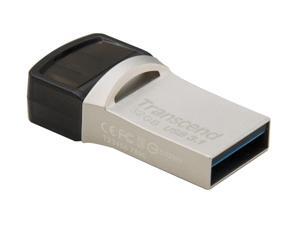 32GB Transcend JetFlash 890S OTG Flash Drive with USB3.1 and USB Type-C Connectors 32GB Transcend JetFlash 890S OTG Flash Drive with USB3.1 and USB Type-C Connectors