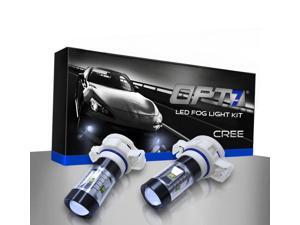 OPT7 5202 CREE LED DRL Fog Light Replacement Bulbs - 5000K Pure White OPT7 5202 CREE LED DRL Fog Light Replacement Bulbs - 5000K Pure White