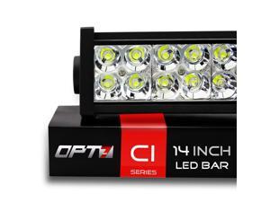 OPT7 C1 Series 14" Off-Road LED Light Bar, 72w Spot Auxiliary ATV SidexSide Boat Marine Work Lamp OPT7 C1 Series 14" Off-Road LED Light Bar, 72w Spot Auxiliary ATV SidexSide Boat Marine Work Lamp