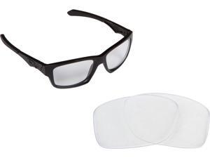 New SEEK Replacement Lenses for Oakley Sunglasses JUPITER SQUARED Crystal Clear New SEEK Replacement Lenses for Oakley Sunglasses JUPITER SQUARED Crystal Clear