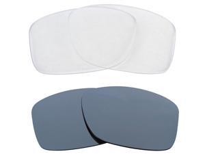 New SEEK Replacement Lenses for Oakley JUPITER SQUARED Clear Silver Mirror SALE New SEEK Replacement Lenses for Oakley JUPITER SQUARED Clear Silver Mirror SALE
