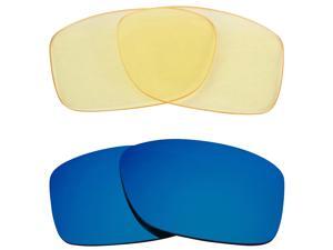 New SEEK Replacement Lenses for Oakley JUPITER SQUARED HI Yellow Blue Mirror New SEEK Replacement Lenses for Oakley JUPITER SQUARED HI Yellow Blue Mirror