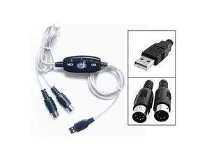 USB MIDI CABLE Wires For Keyboard Music Converter Cable Adapter USB MIDI CABLE Wires For Keyboard Music Converter Cable Adapter