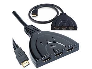 Pigtail Hdmi Switch 3X1 High Quality Hdmi Splitter Switch Pigtail Hdmi Switch 3X1 High Quality Hdmi Splitter Switch