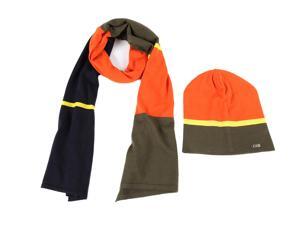 Iceberg men's wool beanie hat with scarf orangene Iceberg men's wool beanie hat with scarf orangene