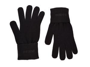 Guess men's gloves black Guess men's gloves black