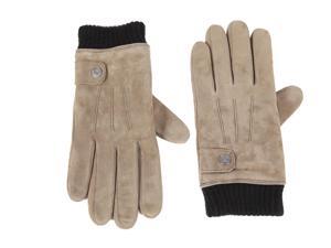 Calvin Klein men's leather gloves grey Calvin Klein men's leather gloves grey