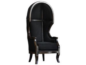 Uttermost Nadira Black Canopy Chair Uttermost Nadira Black Canopy Chair