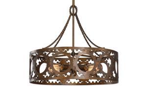 Uttermost Antrim 4 Light Bronze Drum Pendant Uttermost Antrim 4 Light Bronze Drum Pendant