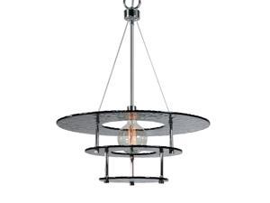 Uttermost Gyrus 1 Light Smoke Glass Chandelier Uttermost Gyrus 1 Light Smoke Glass Chandelier