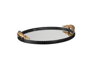 Uttermost Alligator Mirrored Tray Uttermost Alligator Mirrored Tray