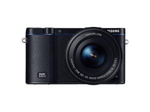 Samsung NX3300 Interchangeable Lens Camera with 20-50mm Power Zoom Lens and Flash - Black Samsung NX3300 Interchangeable Lens Camera with 20-50mm Power Zoom Lens and Flash - Black