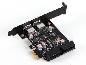 SuperSpeed USB 3.0 2-Port PCI-E Add-On Expansion Card with Internal USB 3.0 19-Pin,PCI-E to 2 ports usb 3.0 cable interface PCI-E to usb 3.0 expansion card SuperSpeed USB 3.0 2-Port PCI-E Add-On Expansion Card with Internal USB 3.0 19-Pin,PCI-E to 2 ports usb 3.0 cable interface PCI-E to usb 3.0 expansion card