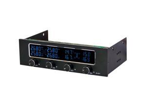 5.25 inch Fan Speed Controller 12V 4-channel fan speed controller drive bit CPU fan speed controller,4 channel 30W pwm temperature fan speed controller 5.25" cpu cooler fan controller Brushed alum 5.25 inch Fan Speed Controller 12V 4-channel fan speed controller drive bit CPU fan speed controller,4 channel 30W pwm temperature fan speed controller 5.25" cpu cooler fan controller Brushed alum