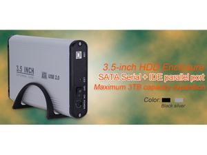 TeKit 3.5 inch hard disk drive enclosure 3.5" HDD case for PC hard drive box IDE and sata,NO DISK 3.5" USB 2.0 hdd enclosure,external hdd enclosure case 3.5-silver TeKit 3.5 inch hard disk drive enclosure 3.5" HDD case for PC hard drive box IDE and sata,NO DISK 3.5" USB 2.0 hdd enclosure,external hdd enclosure case 3.5-silver