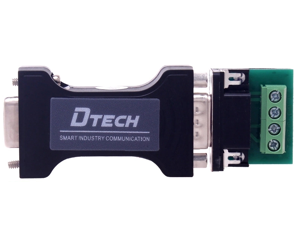 DT-9000 industrial converter RS232 to RS485 Adapter Converter anti-jamming black lightning protection DT-9000 industrial converter RS232 to RS485 Adapter Converter anti-jamming black lightning protection