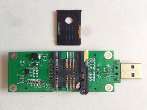 Mini PCI-E WWAN to USB Adapter with SIM CARD SLOT,Mini PCI-E to USB Port 52PIN with SIM Slot for Wireless Module Network Card Mini PCI-E WWAN to USB Adapter with SIM CARD SLOT,Mini PCI-E to USB Port 52PIN with SIM Slot for Wireless Module Network Card