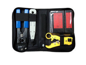 Network Toolkit Cable Tester + Punch Down + RJ45 Plug Crimp Tool NF-1201 Network Toolkit Cable Tester + Punch Down + RJ45 Plug Crimp Tool NF-1201
