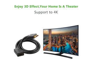 High Speed HDMI Male to Female Extension Extender Cable Gold Plated Supports 1080P and 3D for Blu Ray Player,3D Television, Roku, Boxee, Xbox360, PS3, Apple TV ,3ft/1m High Speed HDMI Male to Female Extension Extender Cable Gold Plated Supports 1080P and 3D for Blu Ray Player,3D Television, Roku, Boxee, Xbox360, PS3, Apple TV ,3ft/1m
