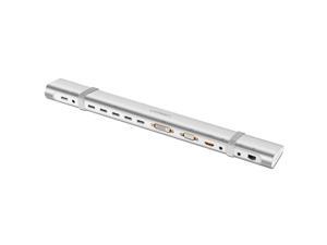 USB 3.0 Universal Docking Station USB 3.0 to HDMI DVI VGA Video Multi-Display Adapter 5-Port USB3.0 Hub Gigabit Ethernet SD TF Card Reader Audio Port for Windows 10 8 7 Vista XP Mac OS X Linux 20653 USB 3.0 Universal Docking Station USB 3.0 to HDMI DVI VGA Video Multi-Display Adapter 5-Port USB3.0 Hub Gigabit Ethernet SD TF Card Reader Audio Port for Windows 10 8 7 Vista XP Mac OS X Linux 20653