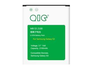 QIC MB-S3-2100 2100mAh Replacement Extended Battery for Samsung Galaxy S3, GT-I9300, T999(T-Mobile), I747(AT&T), I535(Verizon), R530(U.S. Cellular), L710(Sprint), Fits EB-L1G6LLU QIC MB-S3-2100 2100mAh Replacement Extended Battery for Samsung Galaxy S3, GT-I9300, T999(T-Mobile), I747(AT&T), I535(Verizon), R530(U.S. Cellular), L710(Sprint), Fits EB-L1G6LLU