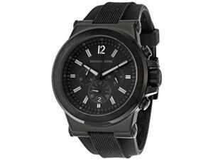 Michael Kors MK8152 Dylan Black Silicone Strap Men's Watch Michael Kors MK8152 Dylan Black Silicone Strap Men's Watch