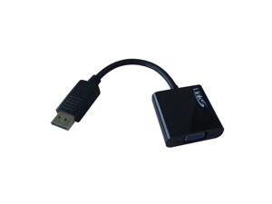 LinkS DisplayPort DP to VGA Male to Female Adapter in Black—Ship From US LinkS DisplayPort DP to VGA Male to Female Adapter in Black—Ship From US