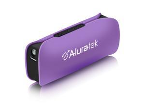 Aluratek APBL01FV-R 2600 mAh Portable Battery Charger with LED Flashlight - Purple (Refurbished) Aluratek APBL01FV-R 2600 mAh Portable Battery Charger with LED Flashlight - Purple (Refurbished)
