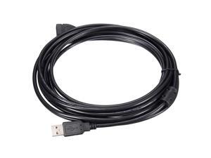 15FT 4.5M USB 2.0 Cable Type A Male To A Female Extension Extender Charging Cable--Black 15FT 4.5M USB 2.0 Cable Type A Male To A Female Extension Extender Charging Cable--Black