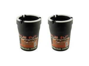 2 Pieces Glow in The Dark Cup-Style Car Ashtray - USA Seller 2 Pieces Glow in The Dark Cup-Style Car Ashtray - USA Seller