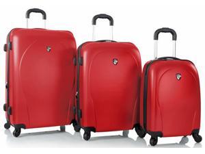 Heys America xCase 3 Piece Spinner Luggage Set - Red Heys America xCase 3 Piece Spinner Luggage Set - Red