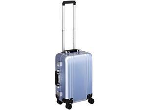 Zero Halliburton Classic Aluminum Collection Carry On Spinner - Polished Blue Zero Halliburton Classic Aluminum Collection Carry On Spinner - Polished Blue