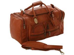 Claire Chase Vaquetta Leather 20" Executive Sport Duffel - Saddle Claire Chase Vaquetta Leather 20" Executive Sport Duffel - Saddle
