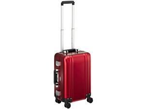 Zero Halliburton Classic Aluminum Collection Carry On Spinner - Red Zero Halliburton Classic Aluminum Collection Carry On Spinner - Red