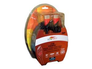 TopSku 3D 2160P HDMI to HDMI V.1.4 Video, Audio Cable with Gold-Plated Connectors 25ft TopSku 3D 2160P HDMI to HDMI V.1.4 Video, Audio Cable with Gold-Plated Connectors 25ft