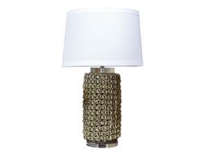 Bombay™ Lighting Carved Crystal and Gold 36" Table Lamp Bombay™ Lighting Carved Crystal and Gold 36" Table Lamp