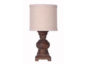 Bombay Home Monte Grey Urn Accent with Shade Bombay Home Monte Grey Urn Accent with Shade