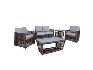 Michael Anthony Amalfi 5 Piece Outdoor Wicker Patio Set Michael Anthony Amalfi 5 Piece Outdoor Wicker Patio Set