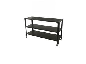 Bombay™ Grey 3-Shelf Media Console with Caster Wheels Bombay™ Grey 3-Shelf Media Console with Caster Wheels