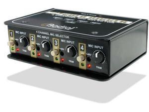 Radial Gold Digger 4-Channel Mic Selector Radial Gold Digger 4-Channel Mic Selector