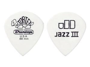 Dunlop Tortex Jazz III White, 12 Pack (1.35mm) Dunlop Tortex Jazz III White, 12 Pack (1.35mm)
