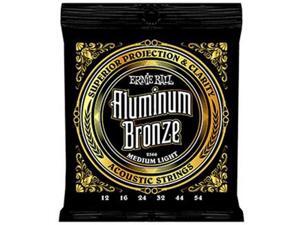 Ernie Ball Aluminum Bronze Medium Light Acoustic Guitar Strings (12-54) Ernie Ball Aluminum Bronze Medium Light Acoustic Guitar Strings (12-54)