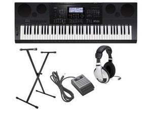 Casio CWK7600 4 pc Ultra-Premium Keyboard Package With Headphones, Stand, Sustain Pedal and Power Supply Casio CWK7600 4 pc Ultra-Premium Keyboard Package With Headphones, Stand, Sustain Pedal and Power Supply