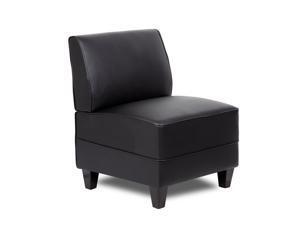 Boss Black Reception Sectional Sofa BRS11-BK Boss Black Reception Sectional Sofa BRS11-BK