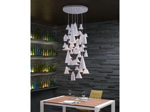 Zuo Zuo Climate Ceiling Lamp White - 50150 50150 Zuo Zuo Climate Ceiling Lamp White - 50150 50150